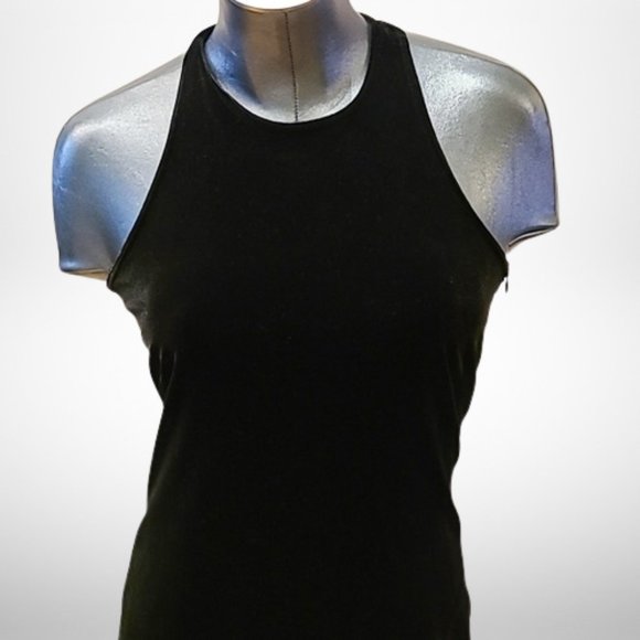 Laundry by Shelli Segal/ Compliance Alliance 1995 black velvet long dress Size S - Picture 2 of 8